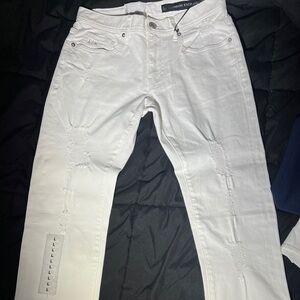 Armani Exchange Mens White Jeans
